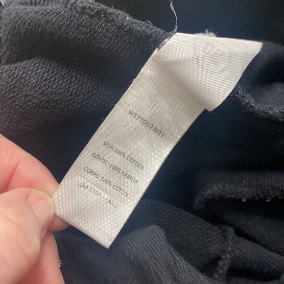 Opening Ceremony Roll down waistband spell out joggers size small.Black - Picture 11 of 12